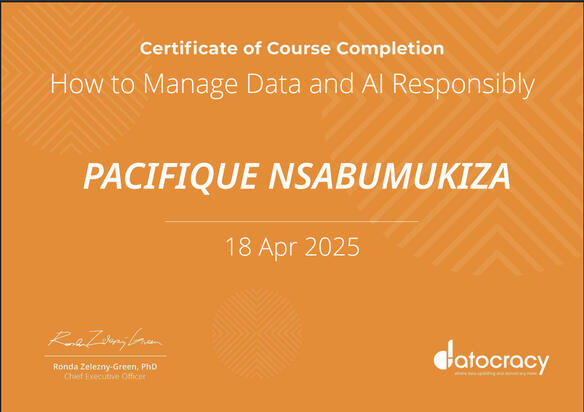 How to Manage Data &amp; AI Responsibly Certification