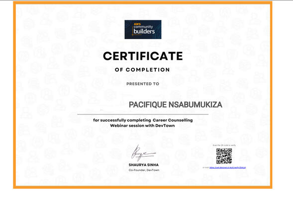 AWS Career Counseling Certification